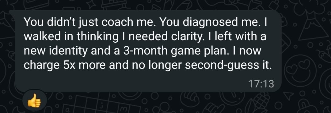 Testimonial screenshot 2
